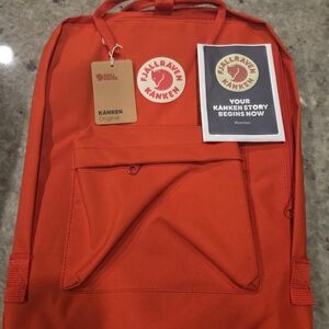 Fjallraven Kånken Bright Orange Backpack